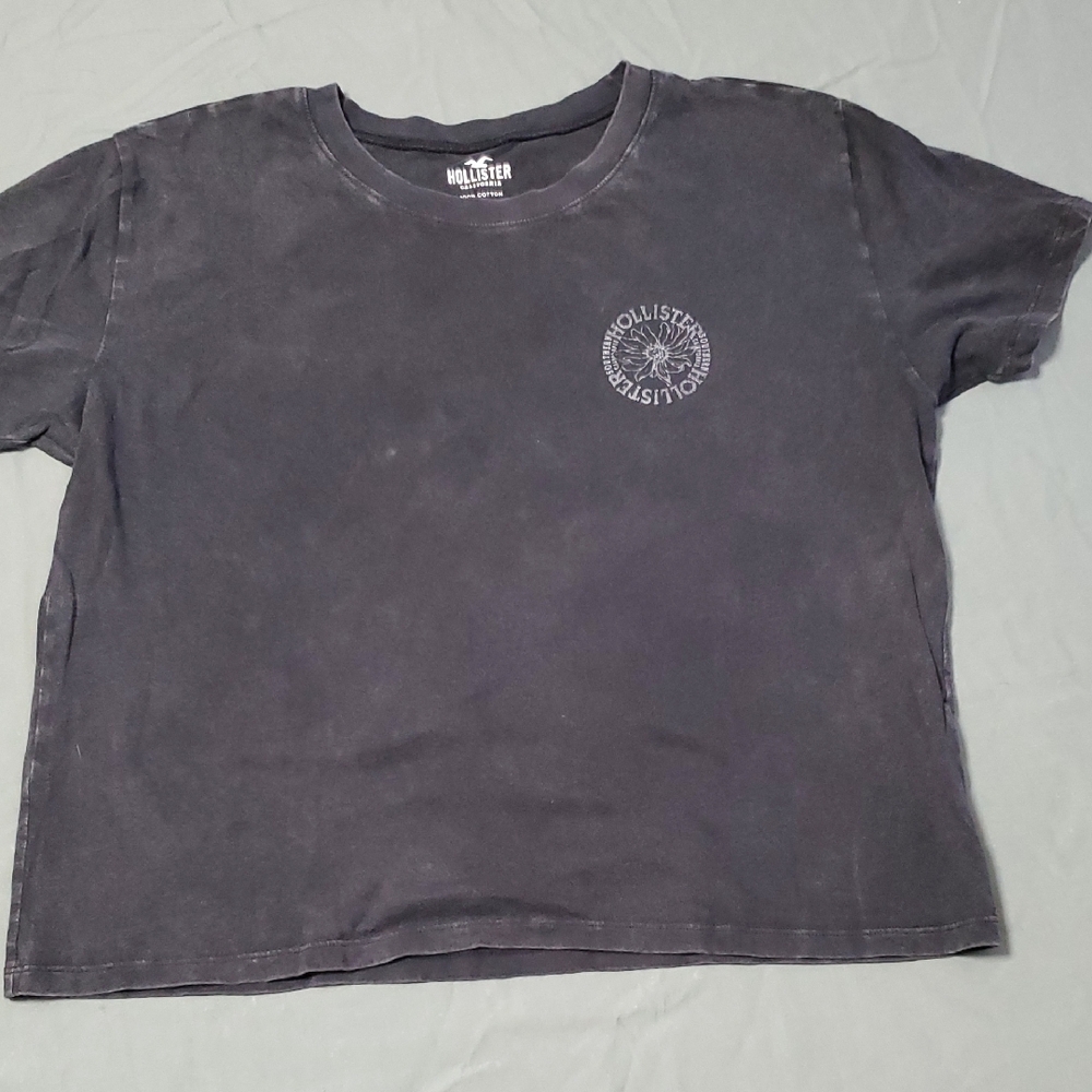 Hollister Faded Black/Charcoal Tee